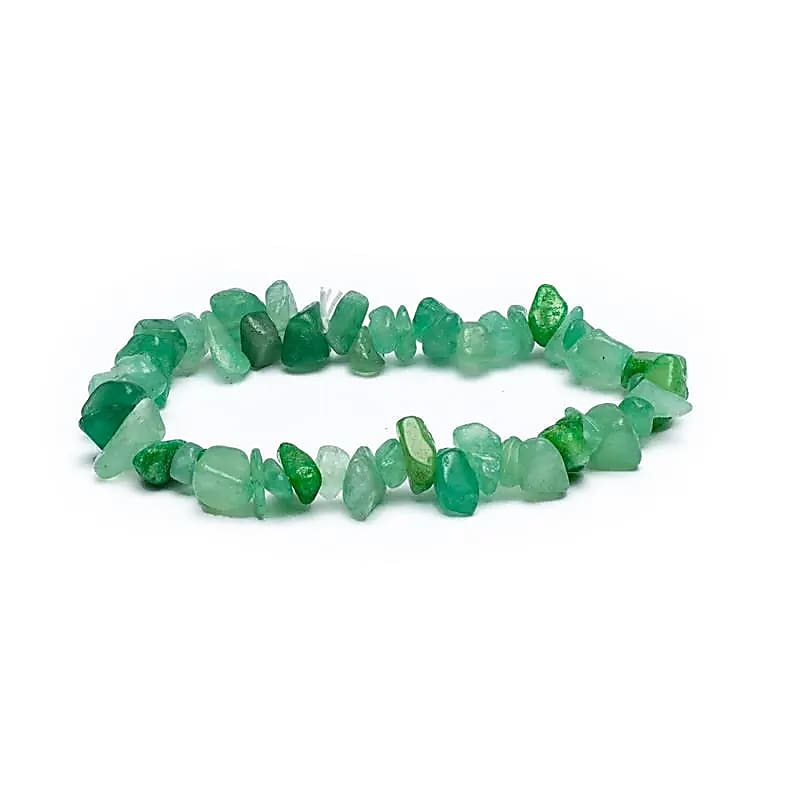 Bracelet Green Aventurine Chips